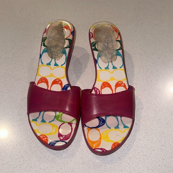 Vintage Coach 1941 Jelly Kitten Heels - Picture 2 of 9
